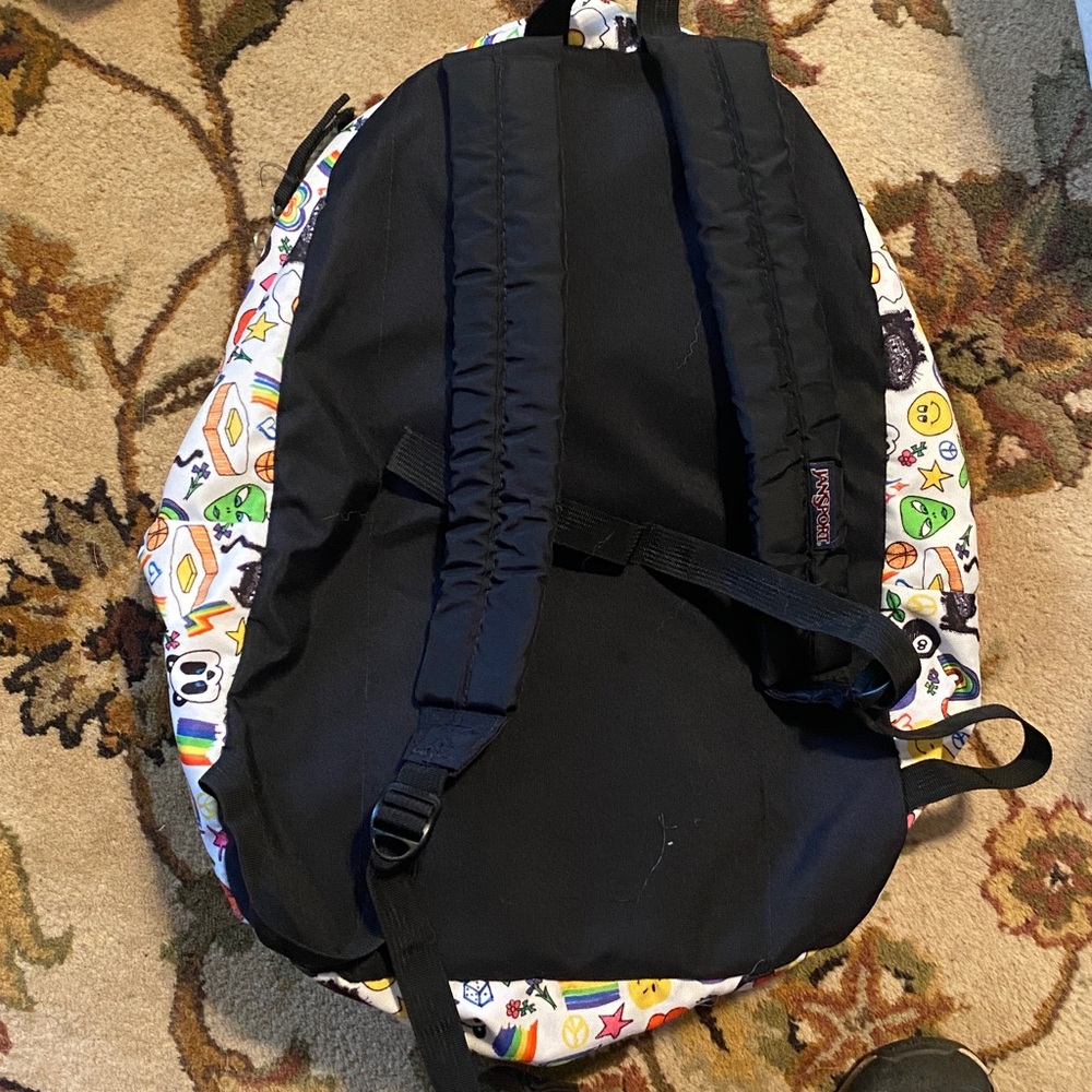 Jansport Multicolor Emoji Backpack - Picture 5 of 10